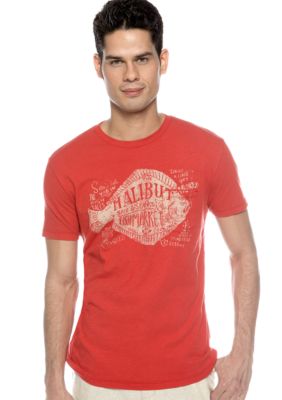 Lucky Brand Halibut Fish Market Tee