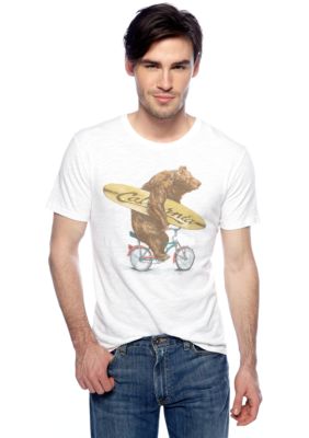 Lucky Brand Bear Cruiser Graphic Tee