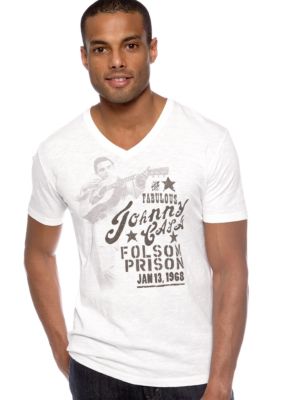 Lucky Brand Cash Sketch Print Tee