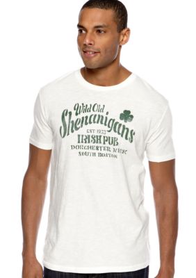 Lucky Brand Wild Old Shenanigans Jersey Tee
