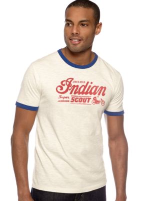 Lucky Brand Indian Scout Ringer Tee