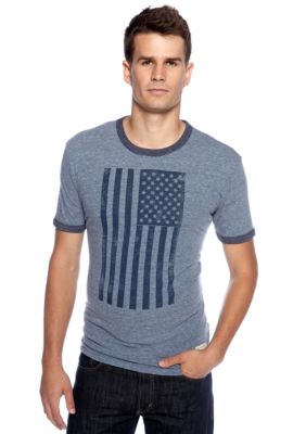 Lucky Brand Americana Flag Tee