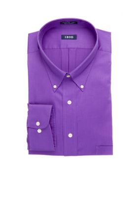 Izod Big & Tall No-Iron Twill Dress Shirt