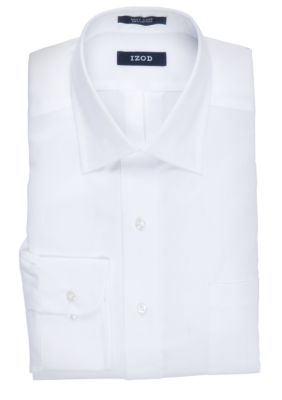 Izod Wrinkle Free Twill Dress Shirt