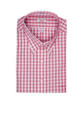 Izod Big & Tall Wrinkle Free Plaid Shirt