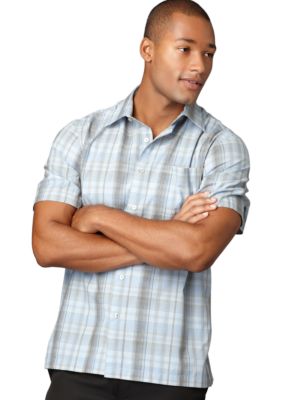 Van Heusen Plaid Linen Shirt