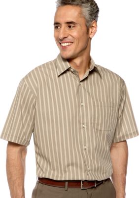 Van Heusen Non-Iron Stripe Broadcloth Woven Shirt