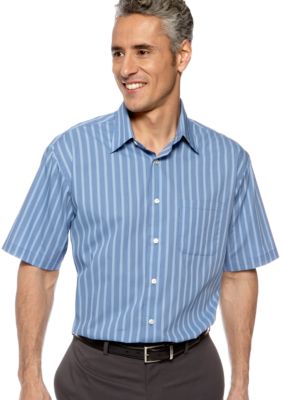Van Heusen Non-Iron Stripe Broadcloth Woven Shirt