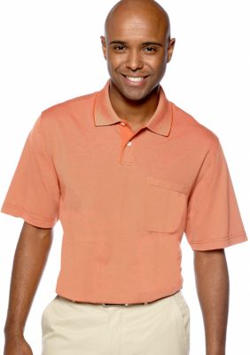 Van Heusen Micro-poly Feeder Solid Polo