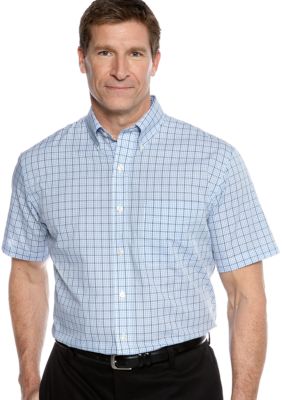 Van Heusen Big & Tall Non-Iron Woven Check Shirt