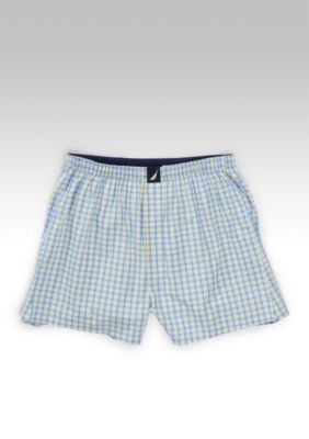 Nautica Canyon Plaid Boxer