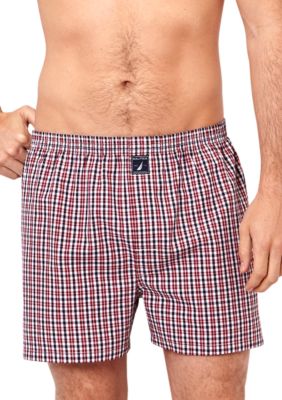 Nautica Talen Plaid Woven Boxers