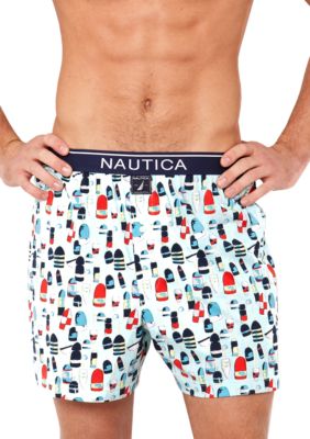 Nautica Bouy Print Knit Boxers