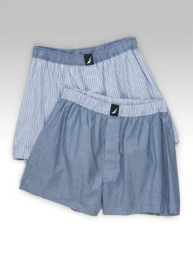Nautica Banfield 2pk Boxed  Woven Boxers