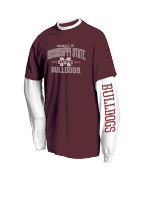 J. America Mississippi State Bulldogs 2Pk Tees