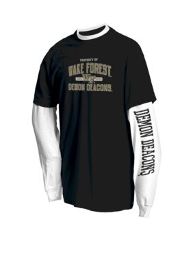 J. America Wake Forest Demon Deacons 2Pk Tees