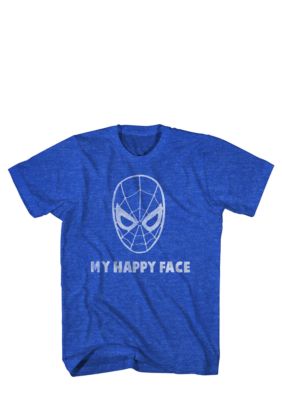 Mad Engine Spidey Happy Face Tee