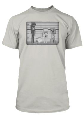 New World Sales Minecraft Line Up Ghost Screen Tee