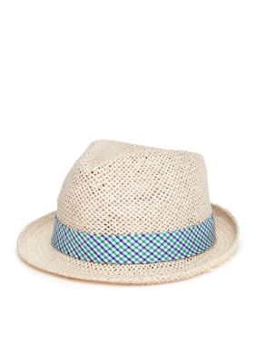 Saddlebred&reg; High Crown Straw Fedora