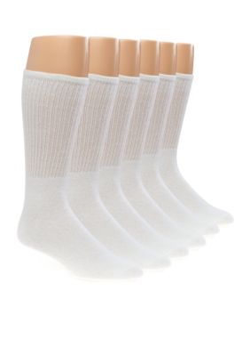 SB TECH 6-Pack Crew Socks