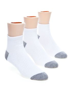 SB TECH 3-Pack Quarter Athletic Socks