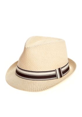 Saddlebred Straw Fedora