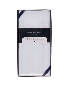 Saddlebred 13pk Pressed Handkerchiefs