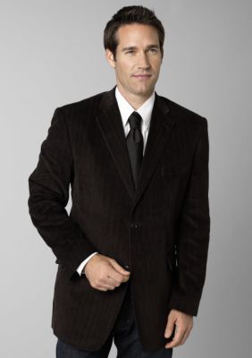 Madison Brown Stripe Corduroy Sportcoat