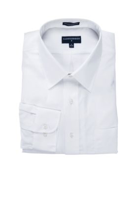 Saddlebred&reg; Big & Tall Saddlebred Point Expand A Collar Dress Shirt