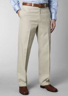 Lauren by Ralph Lauren Tailored Clothing Cotton Flat Front Pants