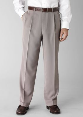 Lauren by Ralph Lauren Tailored Clothing Microfiber Dress Slacks