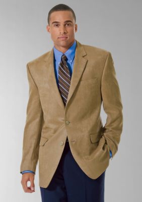 Lauren by Ralph Lauren Tailored Clothing Chamois Microsuede Sportcoat