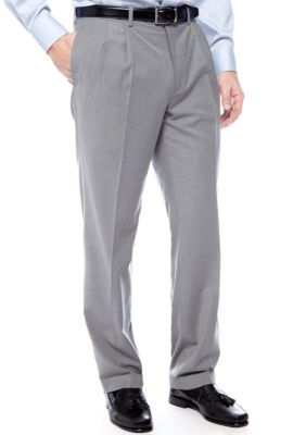 Lauren Ralph Lauren Tailored Clothing Total Comfort Tiny Check Dress Pant