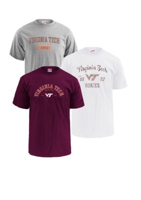 M J Soffe Virginia Tech Hokies 3-Pk Tees