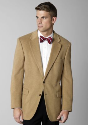W.H. Belk&trade; 100% Camel Hair Sportcoat