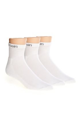 Calvin Klein 3-Pack Sport Ankle Socks