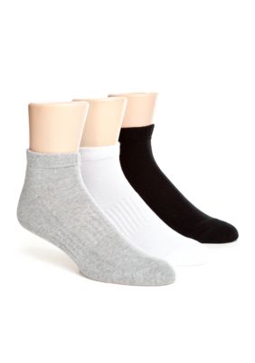Calvin Klein 3-Pack No Show Athletic Socks