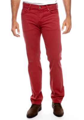 7 For All Mankind Slimmy Straight Leg Twill Jeans