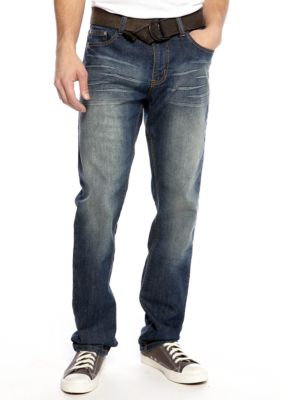 Red Camel Slim Straight Leg Jeans