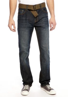 Red Camel Slim Straight Leg Jeans