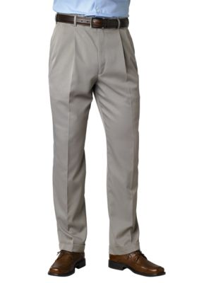 Saddlebred Straight Fit Pleated Dress Pants