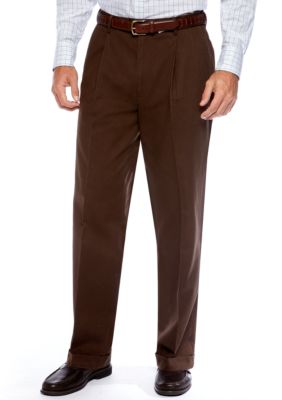 Saddlebred Pleated Twill Pants