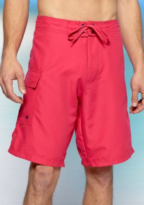 Red Camel Solid Color Board Shorts