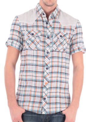 Buffalo David Bitton Sorun Linen Slub Weave Shirt