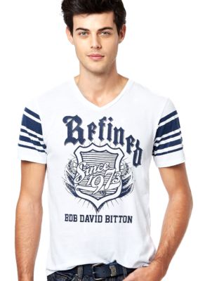 Buffalo David Bitton Nodamy V-Neck Tee