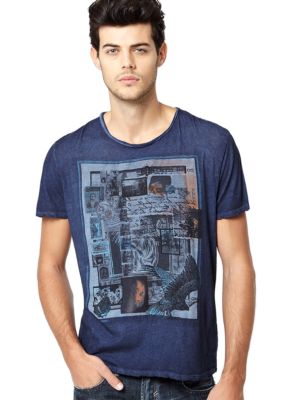 Buffalo David Bitton Noctave Graphic Tee