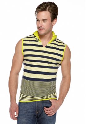 Buffalo David Bitton Niloy Striped Hoodie