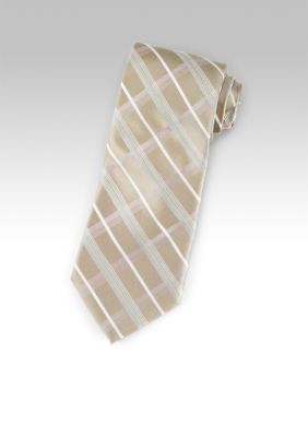 Calvin Klein Plaid Tie