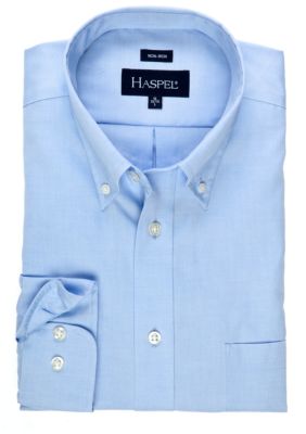 Haspel Blue Non-Iron Dress Shirt