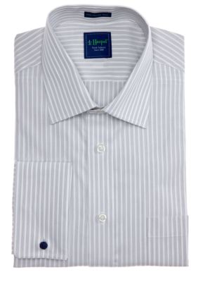 Haspel Dobby Stripe Dress Shirt